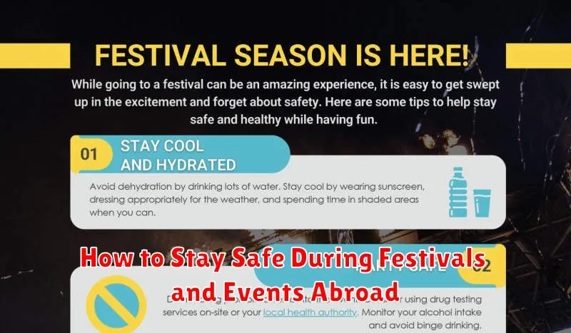 How to Stay Safe During Festivals and Events Abroad