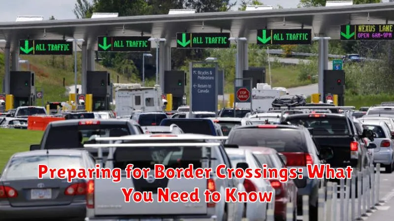 Preparing for Border Crossings: What You Need to Know