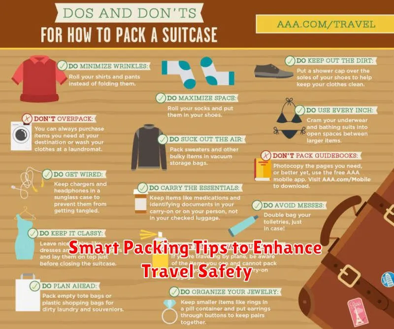 Smart Packing Tips to Enhance Travel Safety