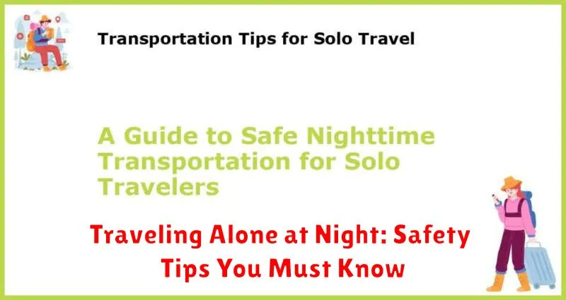 Traveling Alone at Night: Safety Tips You Must Know